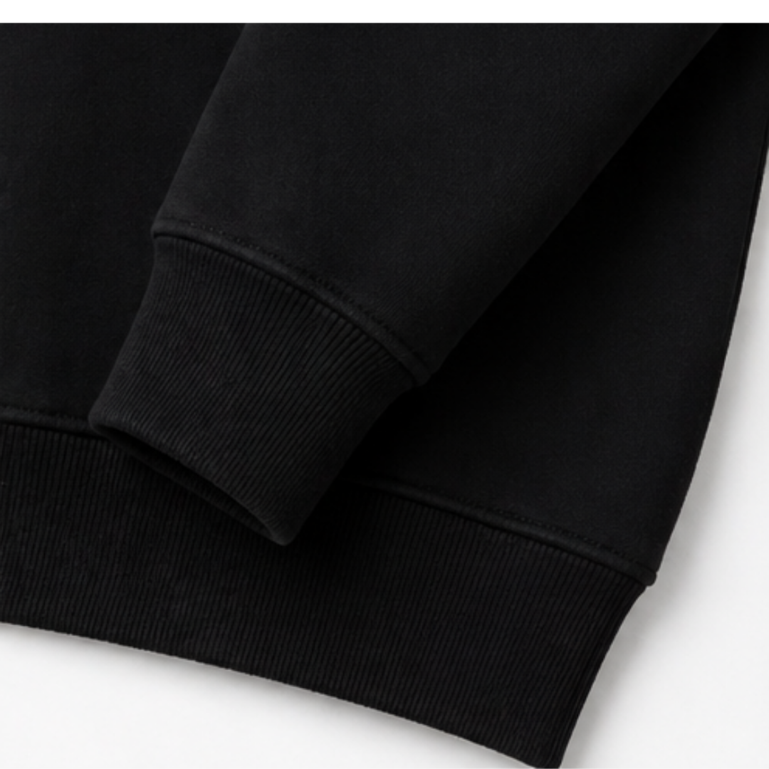 Sudadera relaxed fit cuello redondo