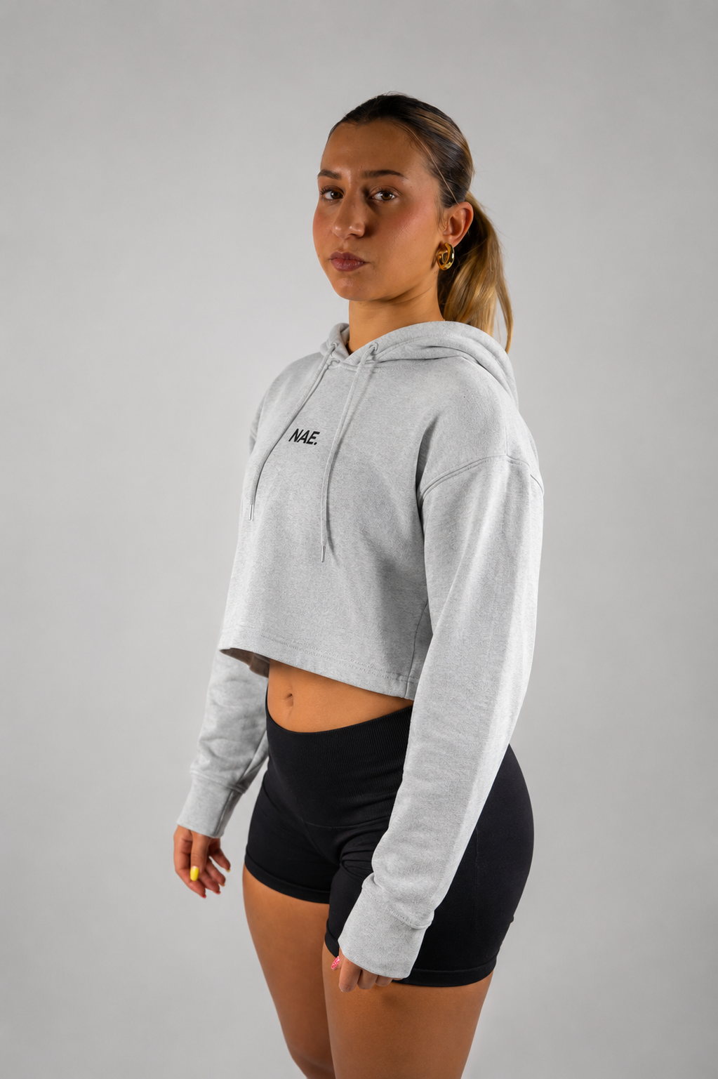 Sudadera Capucha NAE© Cropped